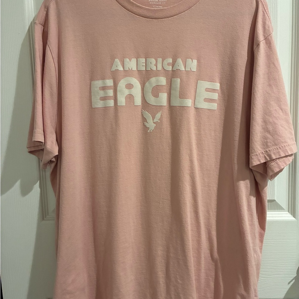 American Eagle Outfitters Pink Short Sleeve Tee